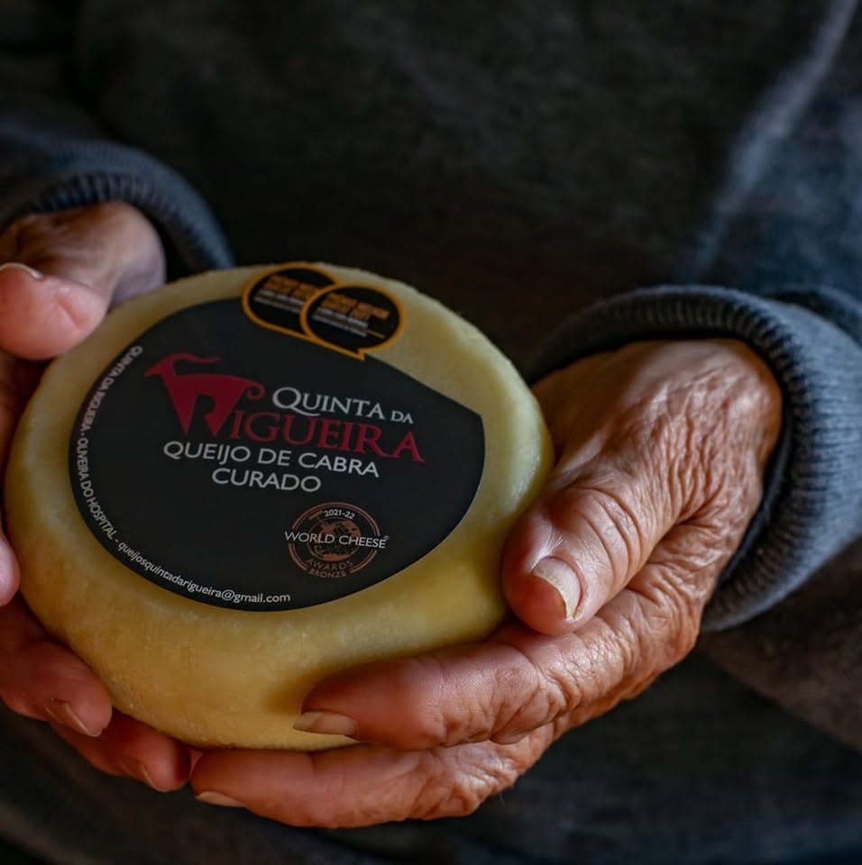 Queijo de Cabra Curado 250g - Quinta da Rigueira