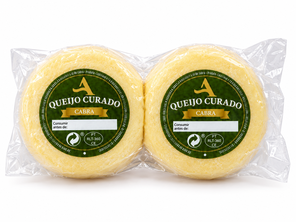 Mini Queijos Curado de Cabra 220g - Aromas4U