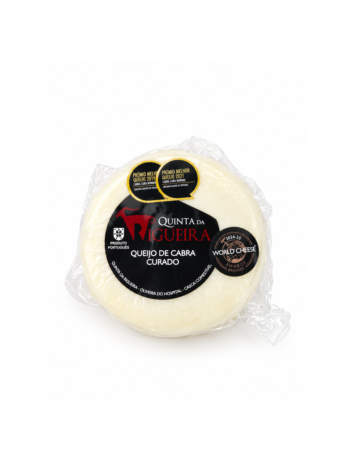 Queijo de Cabra Curado 250g - Quinta da Rigueira