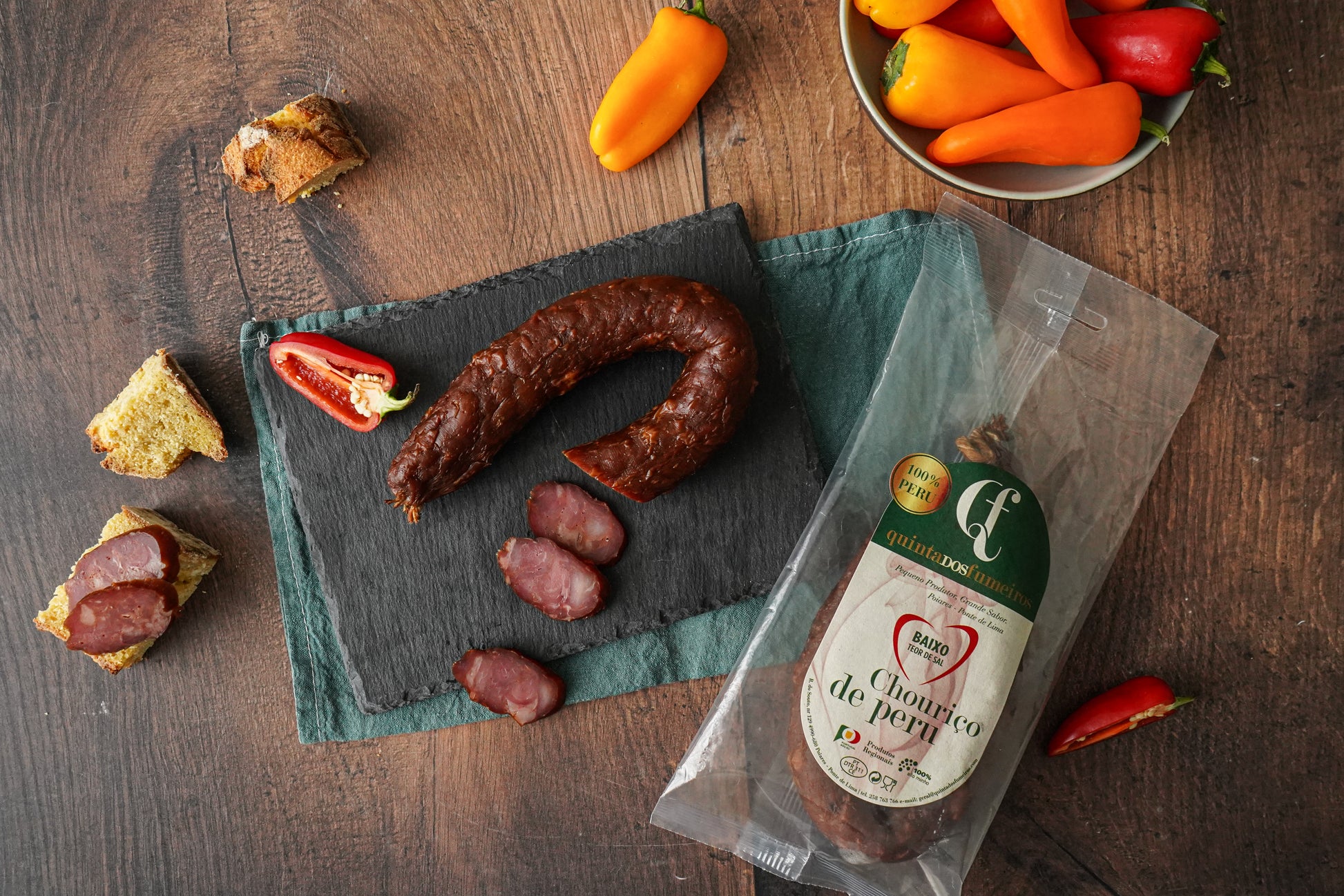 Chouriço de Peru 160g