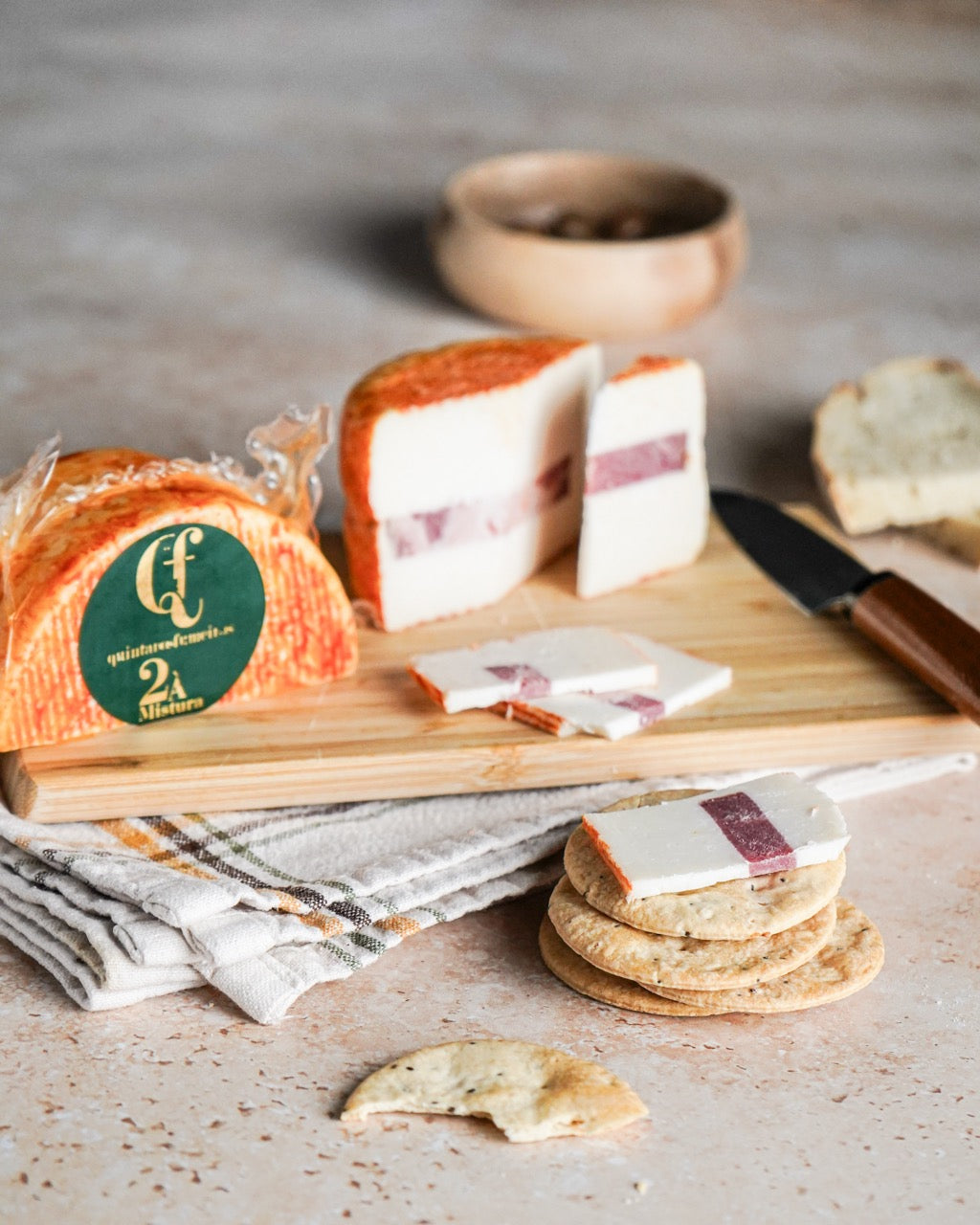 Cachaço com Queijo de Cabra e Alvarinho, Prados de Melgaço - 260g