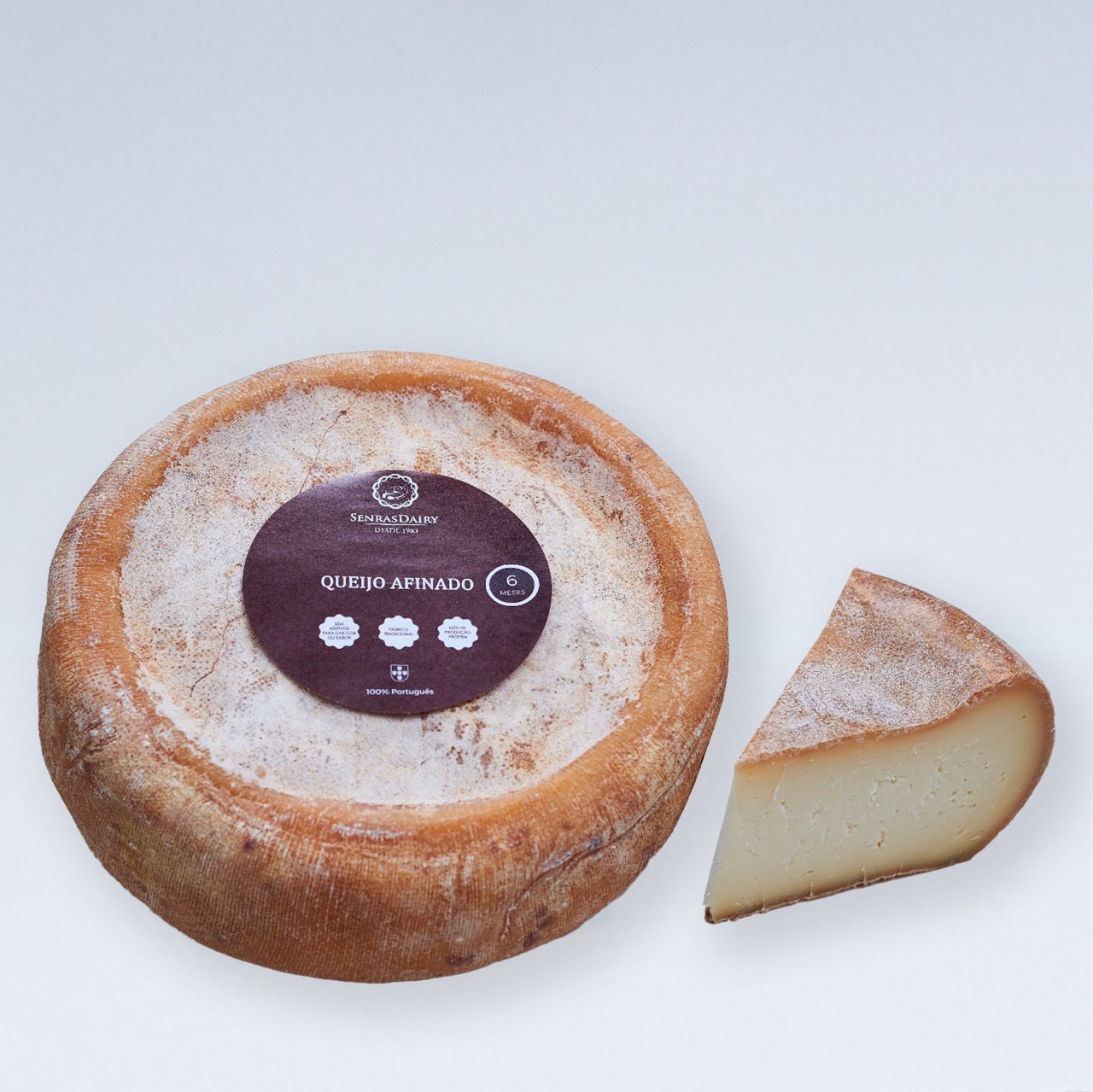 Queijo Afinado 6 Meses 600g - Senras Dairy