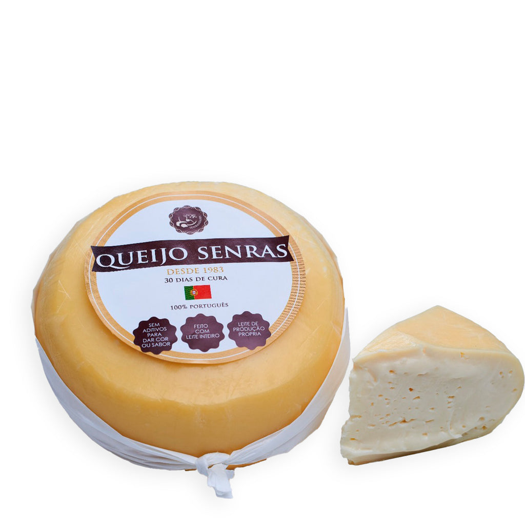 Queijo de Vaca Amanteigado 800g - Senras Dairy